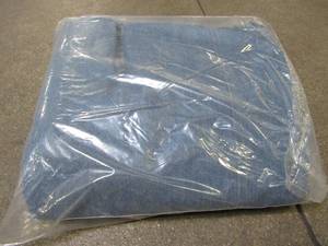 Denim Solid Cotton Twin Duvet Cover in DenimChambray, D1E8-T-DENCHAM - NEW
