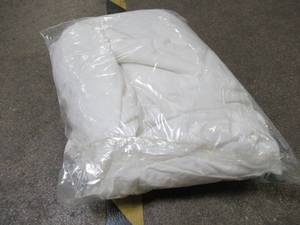 400-Thread Count Supima� Cotton Percale Fitted Sheet Full, E1U7-F-WHITE - NEW