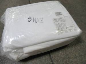 Cotton Jersey Knit Sheet Set queen white, EC41-Q-WHITE - NEW