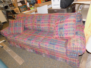 Cochrane Plaid Sofa