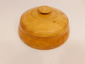 Unique Wooden Bowl with Cover