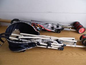 Lot of 2 Candle Stick Strollers