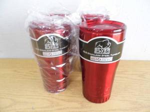 Lot of 4 New Silver Buffalo Tumblers