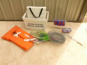lot 24 image: Misc. Fishing equipment. As shown.