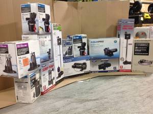 EVERBILT & AQUAPRO PUMPS DIFFERENT SIZES SEE PICS