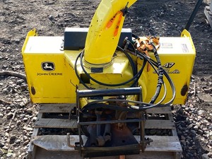 lot 8 image: John Deere 47 Snowblower Attachment