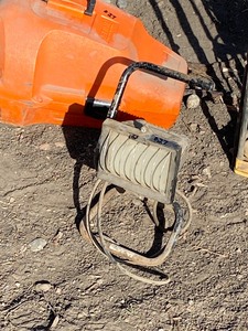 lot 27 image: Chainsaw Case & Halogen Work Loghts