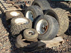 lot 22 image: (8) Assorted Wheels & Tires