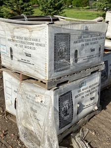 lot 37 image: (7) Pallet Lot Of Architectural Stone Veneer Facing