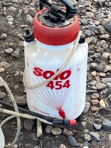 lot 34 image: (4) 2-Gallon & (1) 3-Gallon Pump Sprayers
