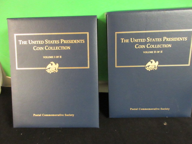 U.S.PRESIDENTS COIN COLLECTION VOL. 1 2 COLLECTIONS OF COINS