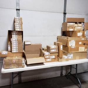 lot 21 image: Large Lot (50 Items) CHIEF & Other Brand TV & Computer Mounting Brackets