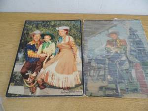 Lot of 2 Roy Rogers Puzzles
