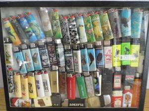 Lighters in Case