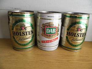 Lot of 3 Metal Kegs
