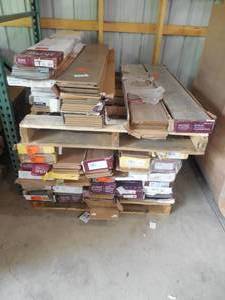 lot 99 image: WHOLESALE PALLET LOT OF FLOORING ITEMS