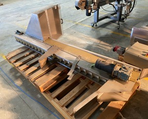 lot 6A image: Material Elevator Conveyor with Hopper
