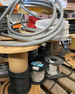 lot 43B image: Two Pallets of Assorted Wire and Cable