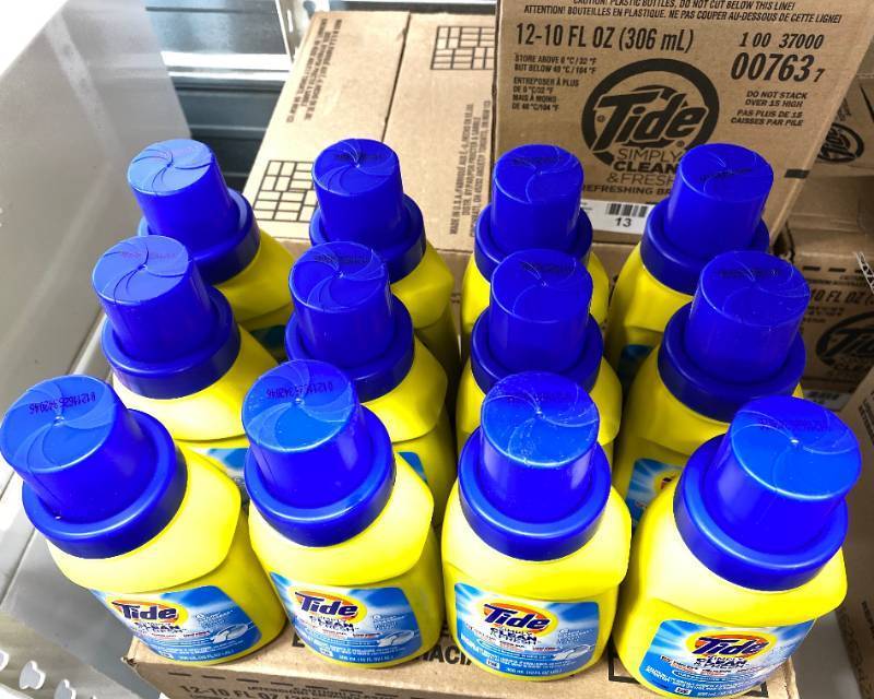lot 517 image: Tide Laundry Detergent, 10 oz x 12