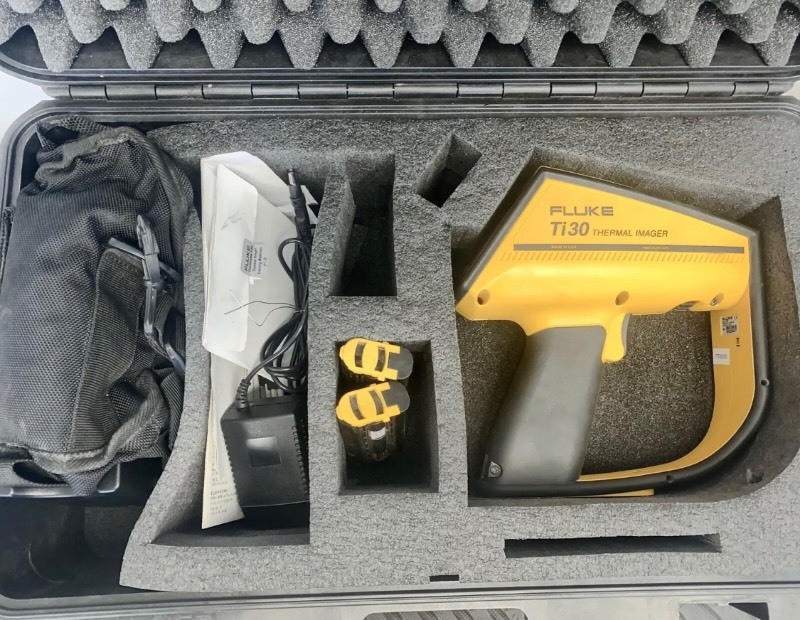 lot 211 image: Fluke Ti30 Thermal Imager Kit - WHERE DO YOU NEED TO INSULATE
