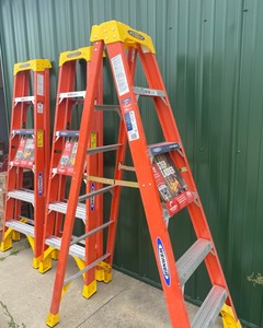lot 260 image: New Werner 6 Foot Step Ladder (Qty 1)