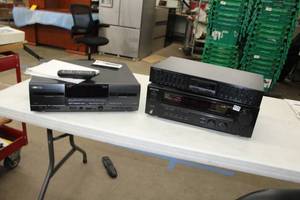 Kenwood Audio-Video Surround Receiver VR-616, Stereo Double Cassette Deck CT-203, Stereo Graphic Equalizer GE-291