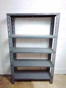 lot 121 image: Industrial Metal Shelf