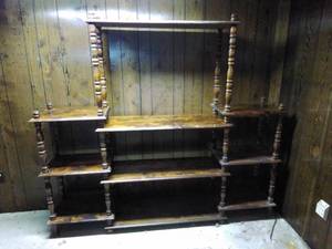 lot 140 image: Wooden Shelving Unit
