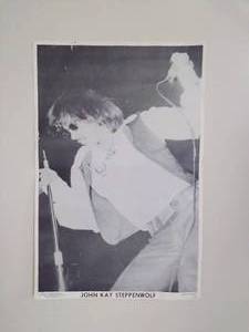 lot 147 image: VINTAGE Steppenwolf Poster