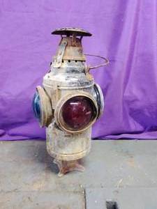 lot 38 image: Dressel Arlington Railroad Switch Maker Lamp