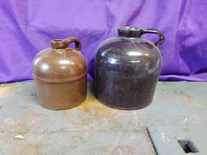 lot 47 image: Stoneware Jugs