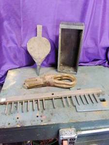 lot 51 image: Misc antique Wood Items
