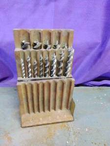 lot 52 image: Old Drill Index Box