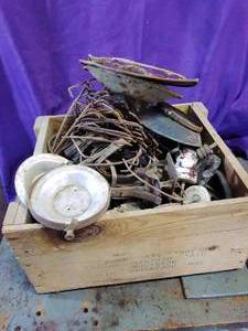 lot 63 image: Lot of Misc Lantern Parts