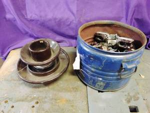 lot 71 image: Ceramic Electric Insulators