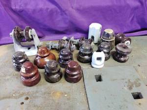 lot 73 image: Lot of Ceramic Insulators