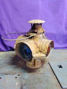 lot 83 image: Train Lantern