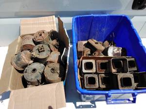 lot 243 image: 2 Boxes of Lantern Bases
