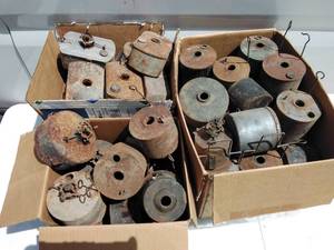lot 244 image: 3 Boxes of Lantern bases