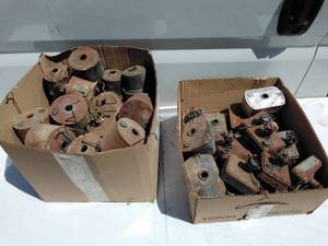lot 245 image: 2 Boxes of Lantern Bases