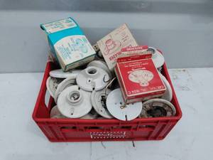 lot 250 image: Porcelain Light Bases