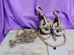lot 188 image: Block & Tackle Chain 12
