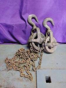 lot 190 image: Block &  Tackle Chain 22