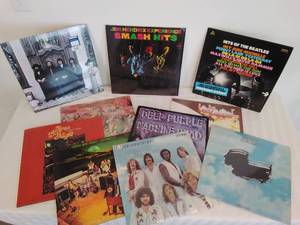 Lot of 10 VINTAGE Records