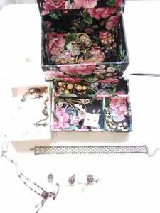 Jewelry Box with Misc Jewelry