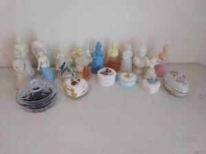 Lot of Perfumes & Trinket Boxes