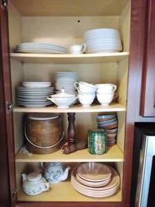 Contents of All Kitchen Cabinets