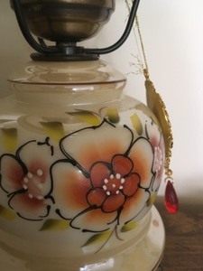 Hurricane Glass Lamp