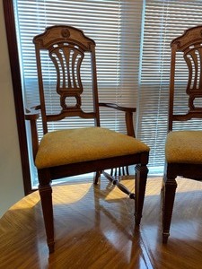 Dining Table with Six Chairs