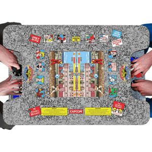 lot 3A image: Arcade1Up Street Fighter Head to Head Arcade Table